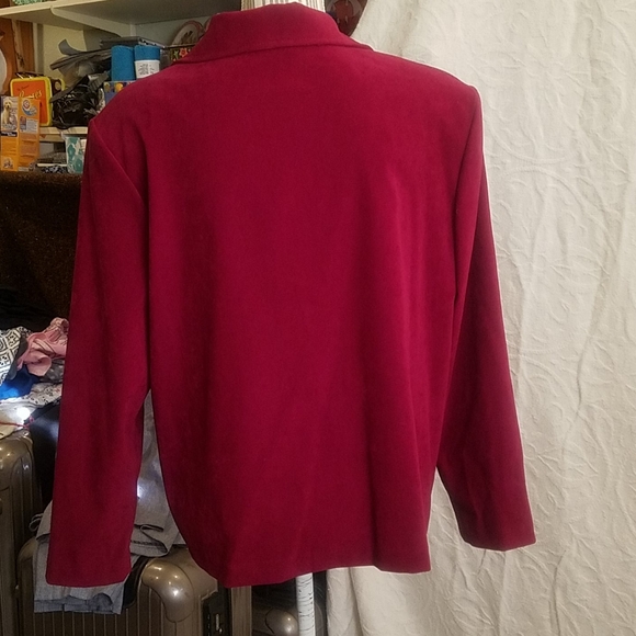 BRIGGS Maroon Lightweight Jacket Size LP - Picture 4 of 6